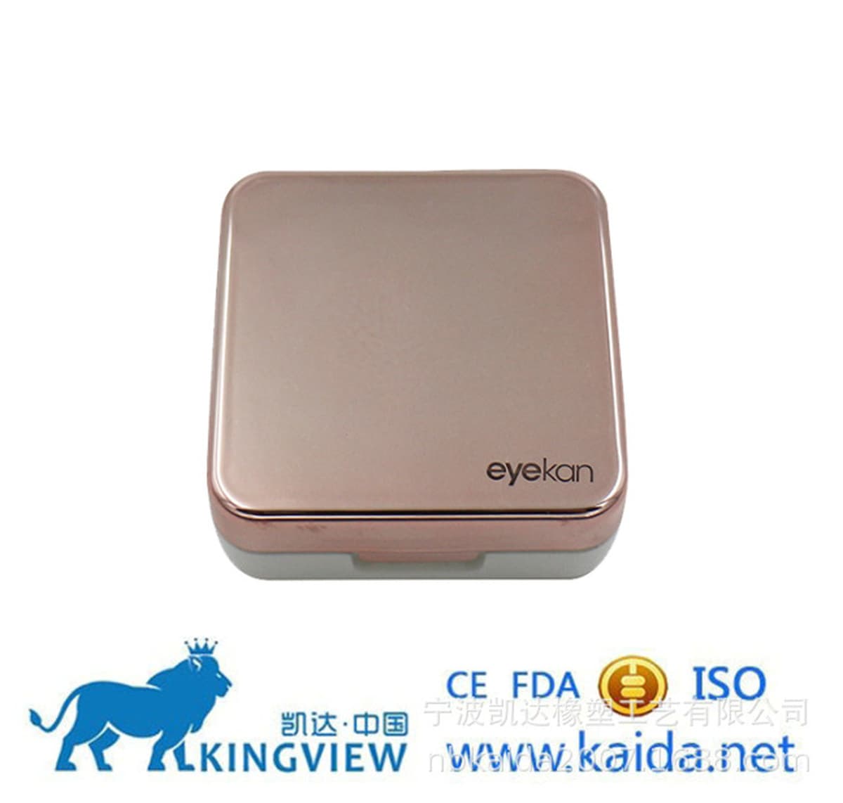 Kaida очки красивый зрачок коробка контактные линзы коробка простой двойной ящик портативный ящик для хранения K1520
