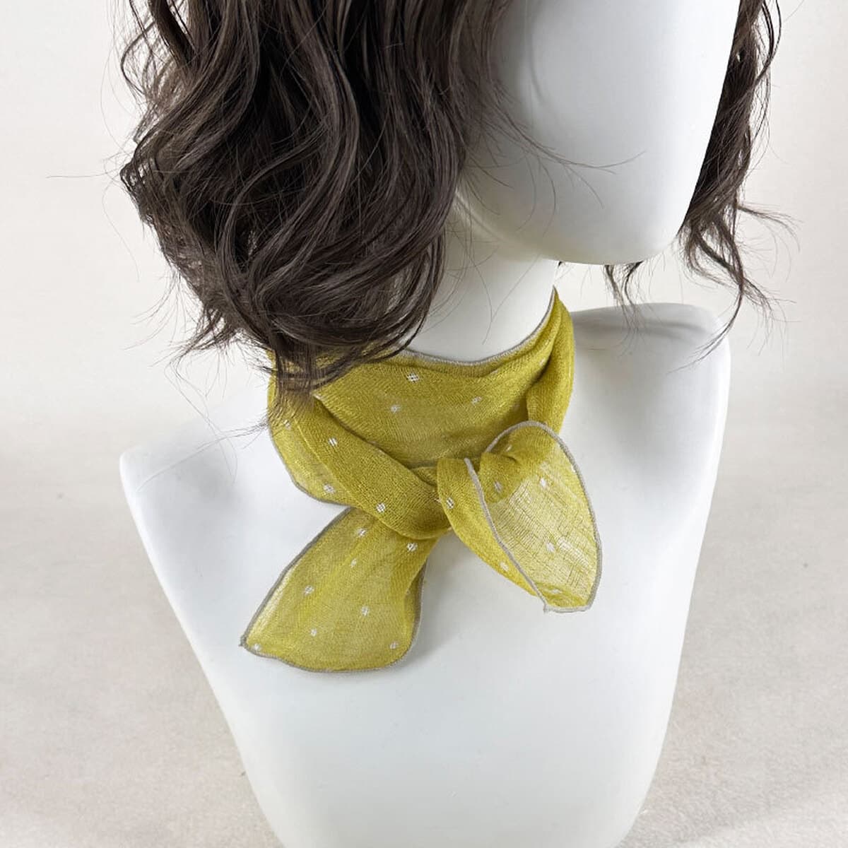 Весна и лето новый ретро льняный маленький длинный шарф