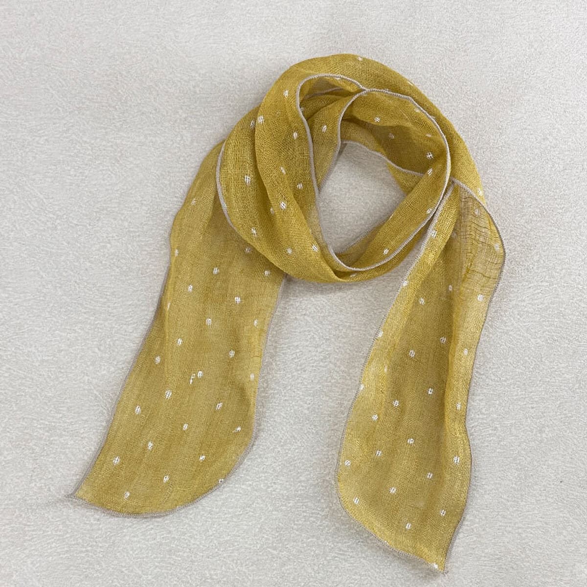 Весна и лето новый ретро льняный маленький длинный шарф