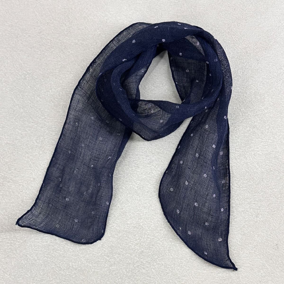 Весна и лето новый ретро льняный маленький длинный шарф