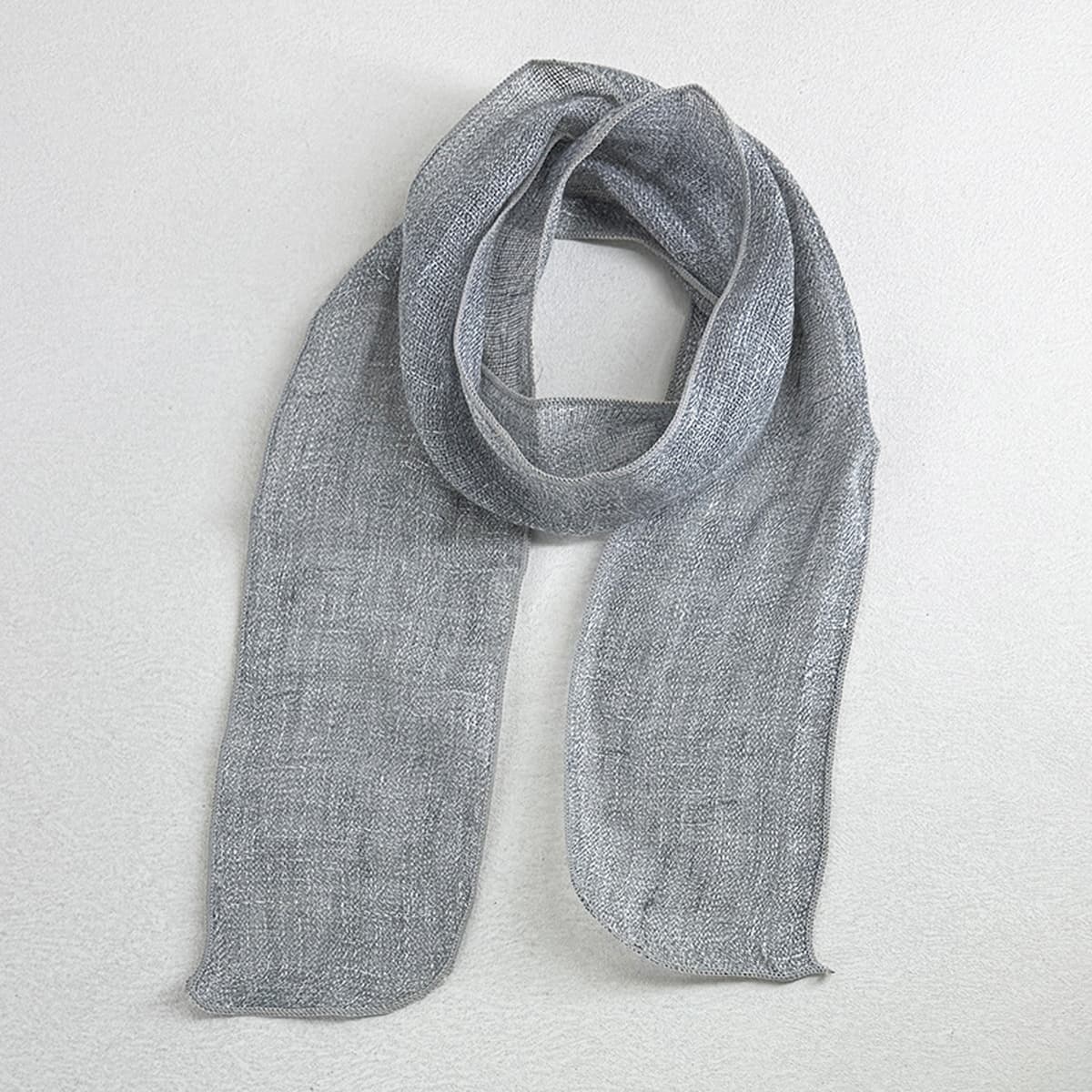 Весна и лето новый ретро льняный маленький длинный шарф