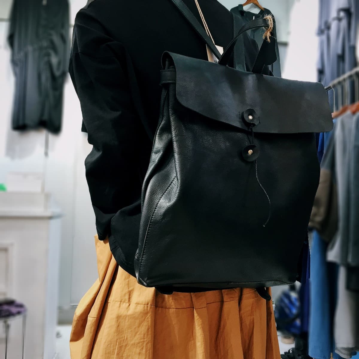 Винтажный верхний слой из натуральной кожи из воловьей кожи ручной работы Mori повседневные аксессуары для одежды женский...