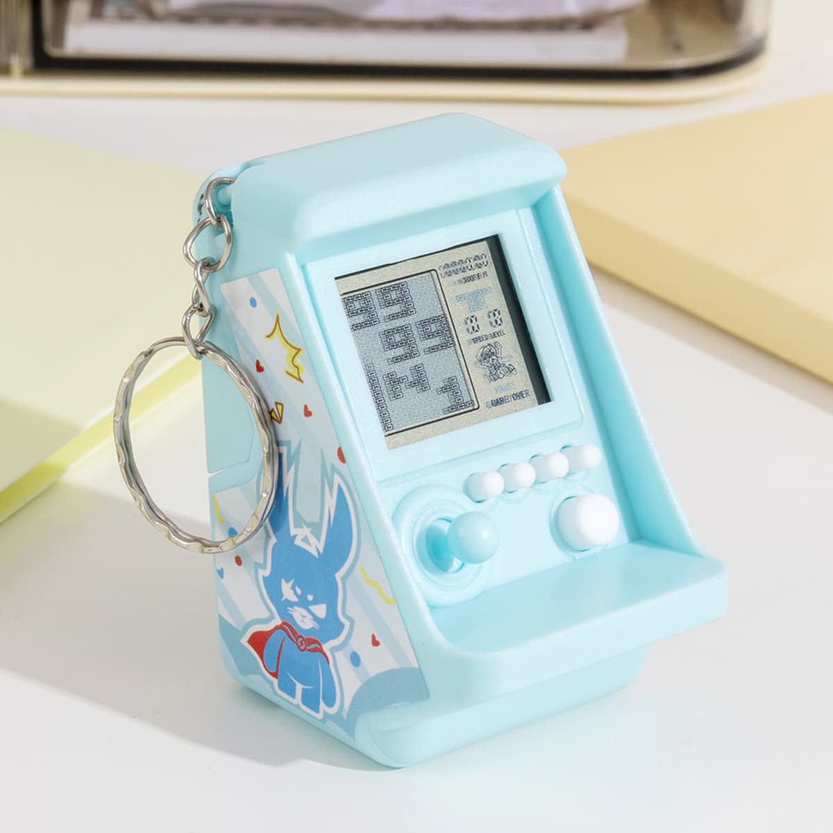 Портативная игровая консоль Tetris, цифровая игрушка 8090, классическая ретро-аркада, детский развивающий подарок для...