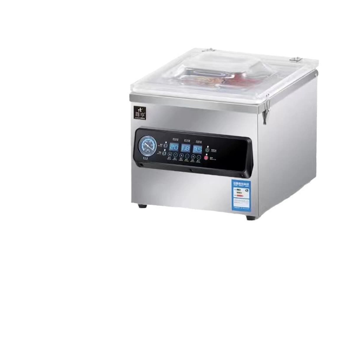 ZHHeng Новая интеллектуальная вакуумная машина AI Коммерческая сухая и влажная Двойная Вакуумная упаковочная машина...