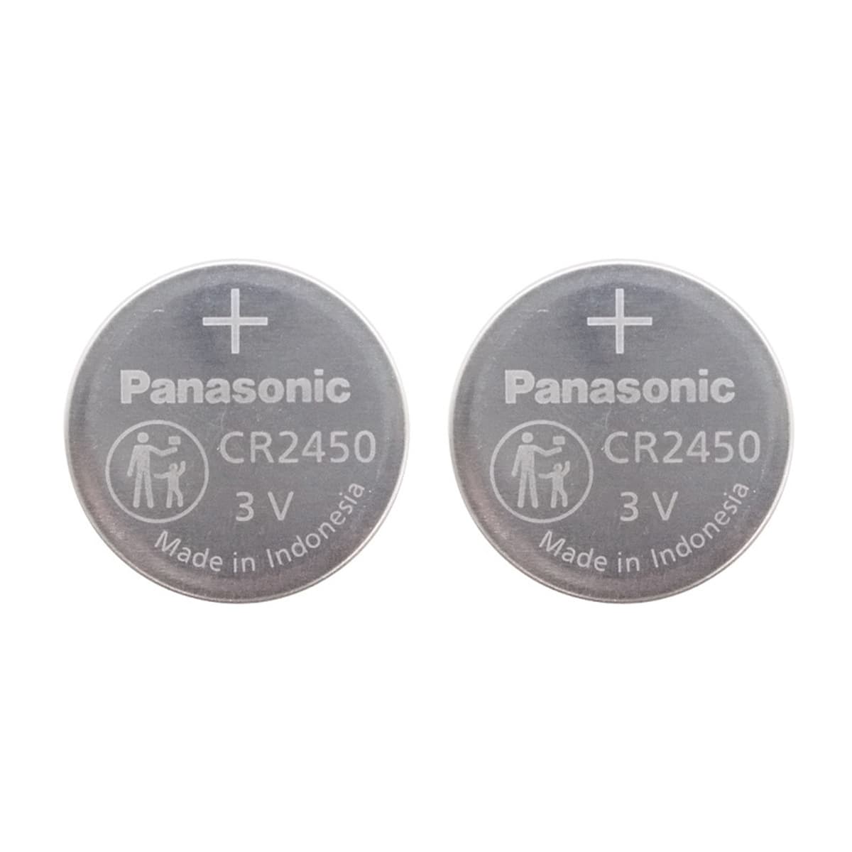 Батарейка-таблетка CR2450 Bluetooth 620 мАч Panasonic, сухая литиевая батарейка 3В для электронных замков и часов с функцией...