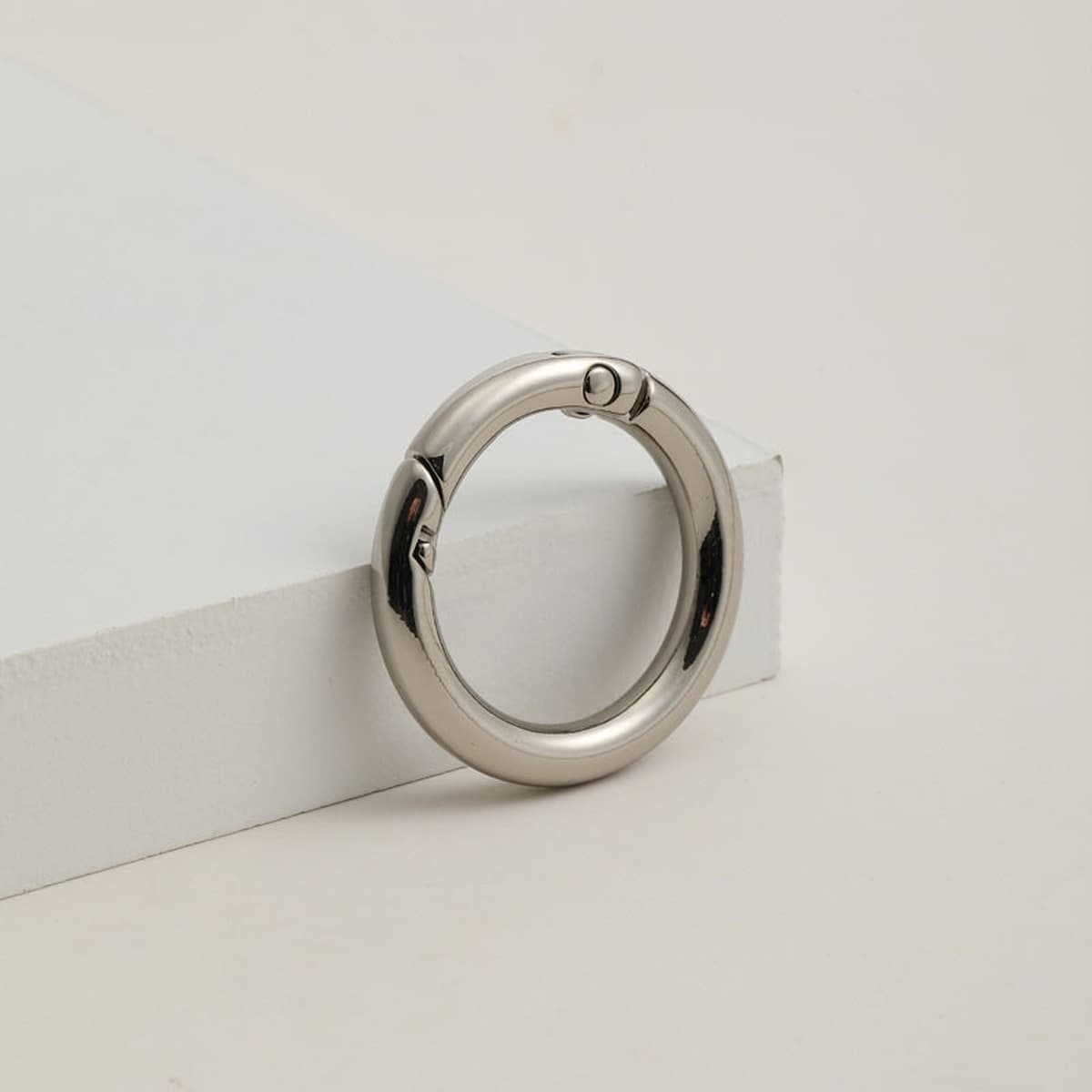 Цинковый сплав пружинного кольца спот открывное кольцо гальваника брелок чехол для одежды Круглые застежки ювелирные...