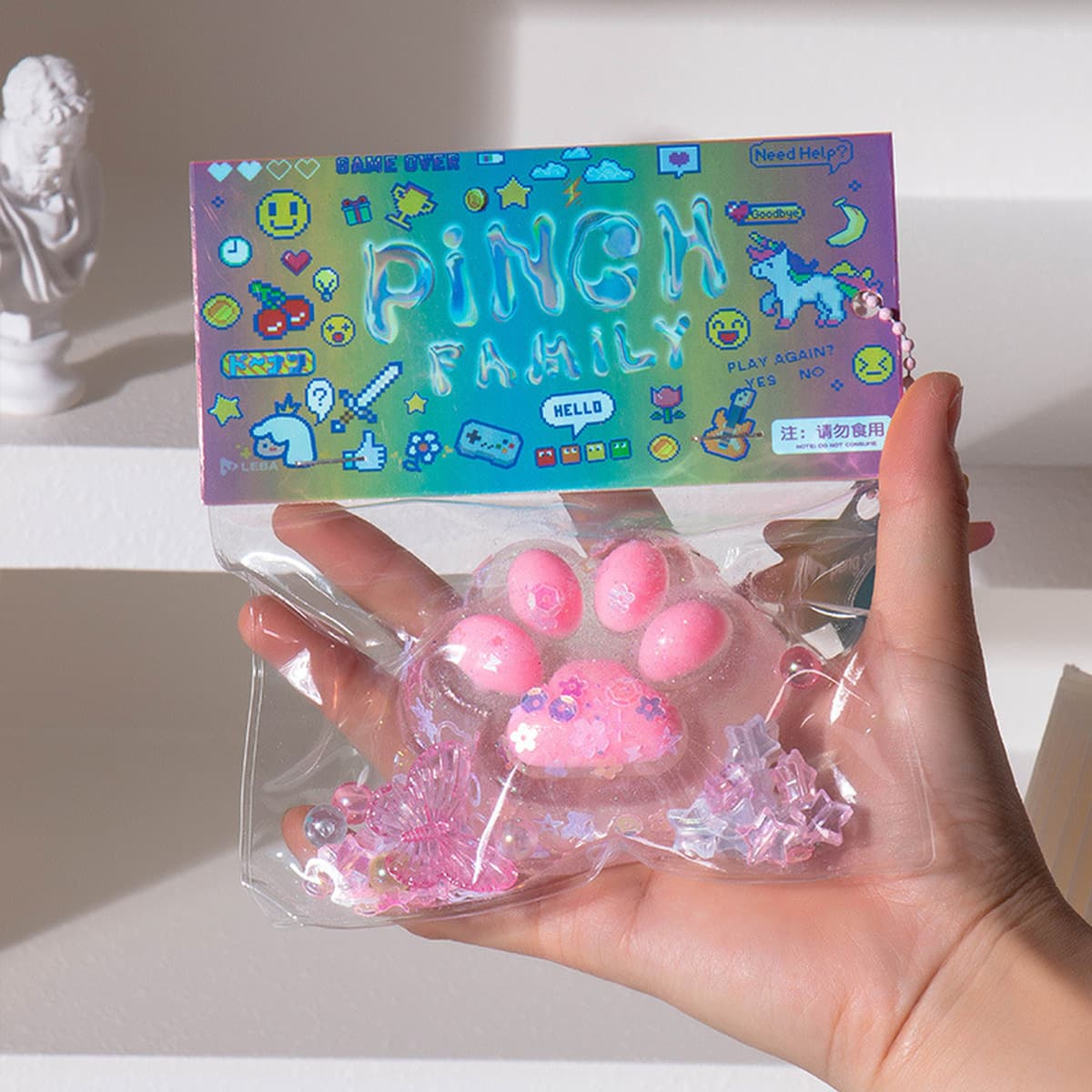 Популярная высоко выглядящая музыка с кошачьими когтями Douyin и грязь, чтобы декомпрессировать высококачественные игрушки...