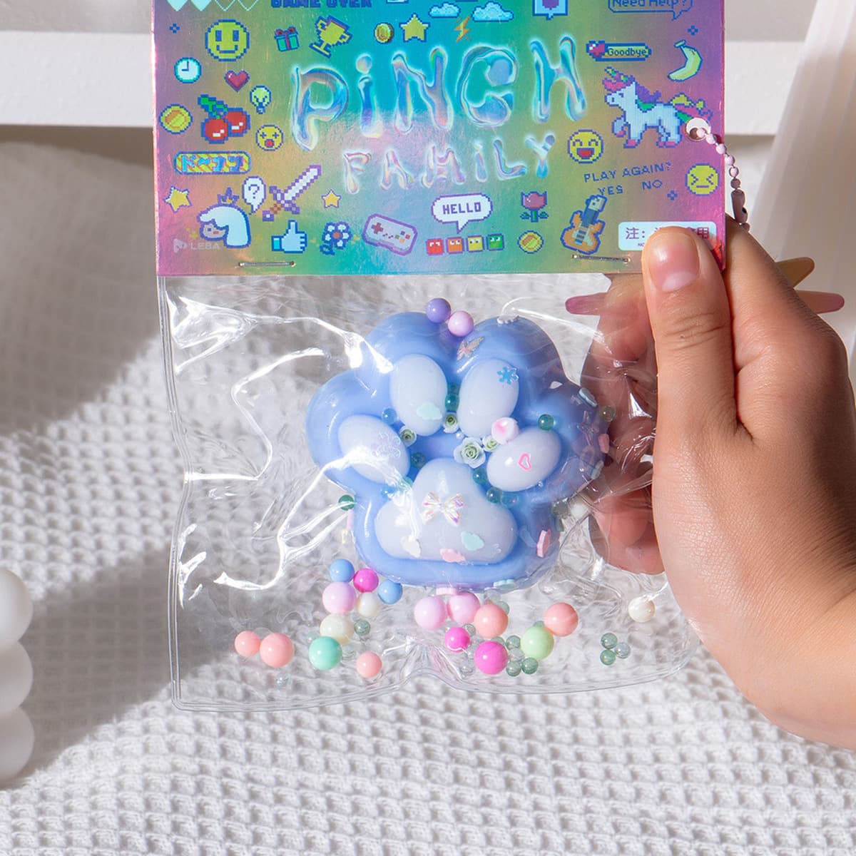 Популярная высоко выглядящая музыка с кошачьими когтями Douyin и грязь, чтобы декомпрессировать высококачественные игрушки...