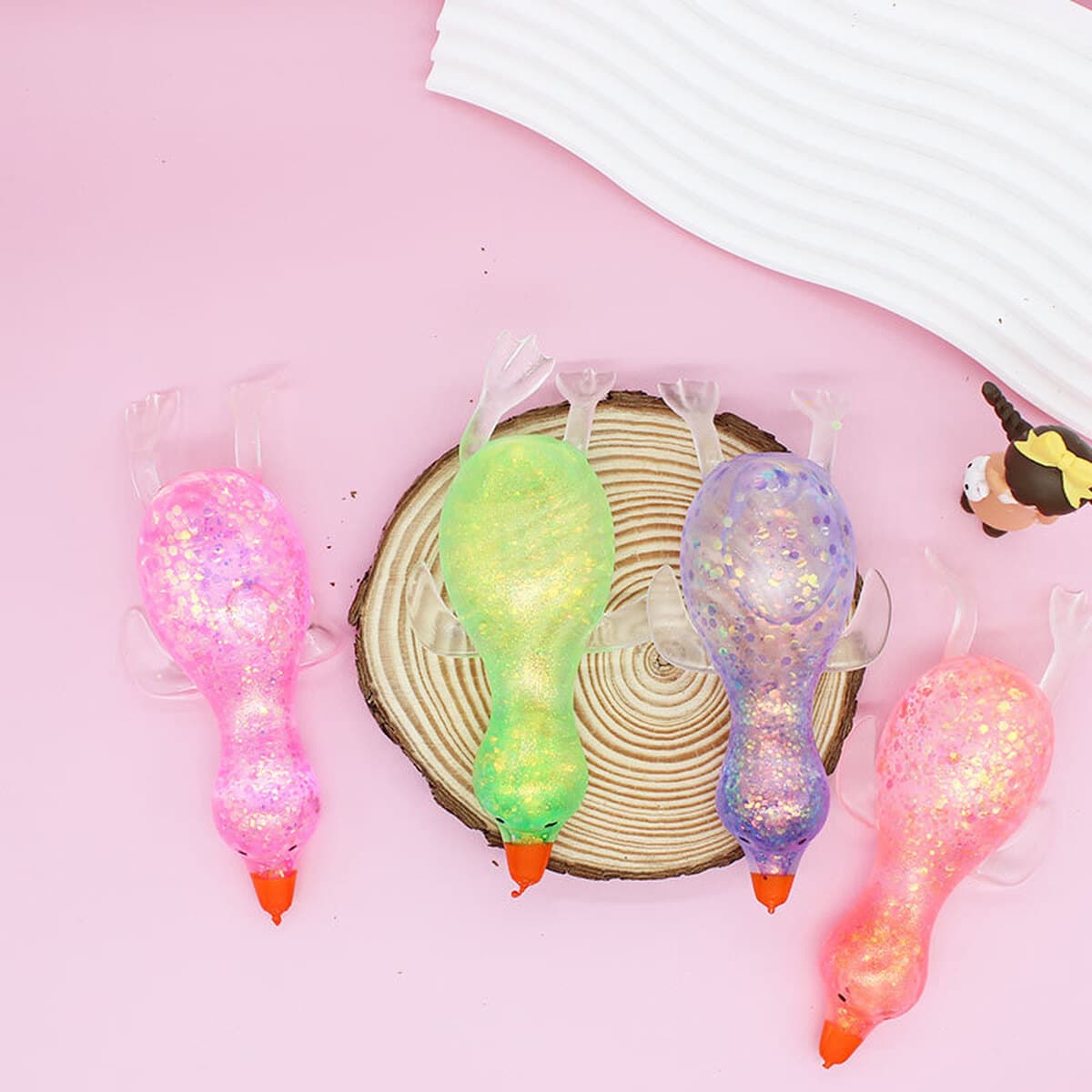 Мальтозная щепотка музыкальная игрушка для декомпрессии медленный отскок декомпрессионный вентиляционный мяч большой блесток...