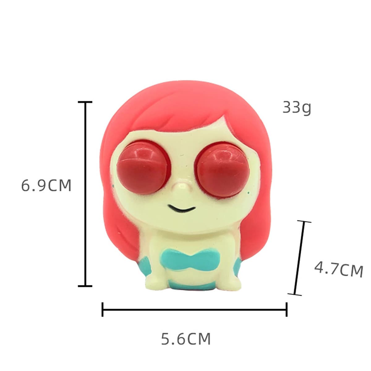 Новая и уникальная игрушка-баг, которая заставляет глаза вылезать из орбит, игрушка-мультяшная игрушка для снятия стресса,...