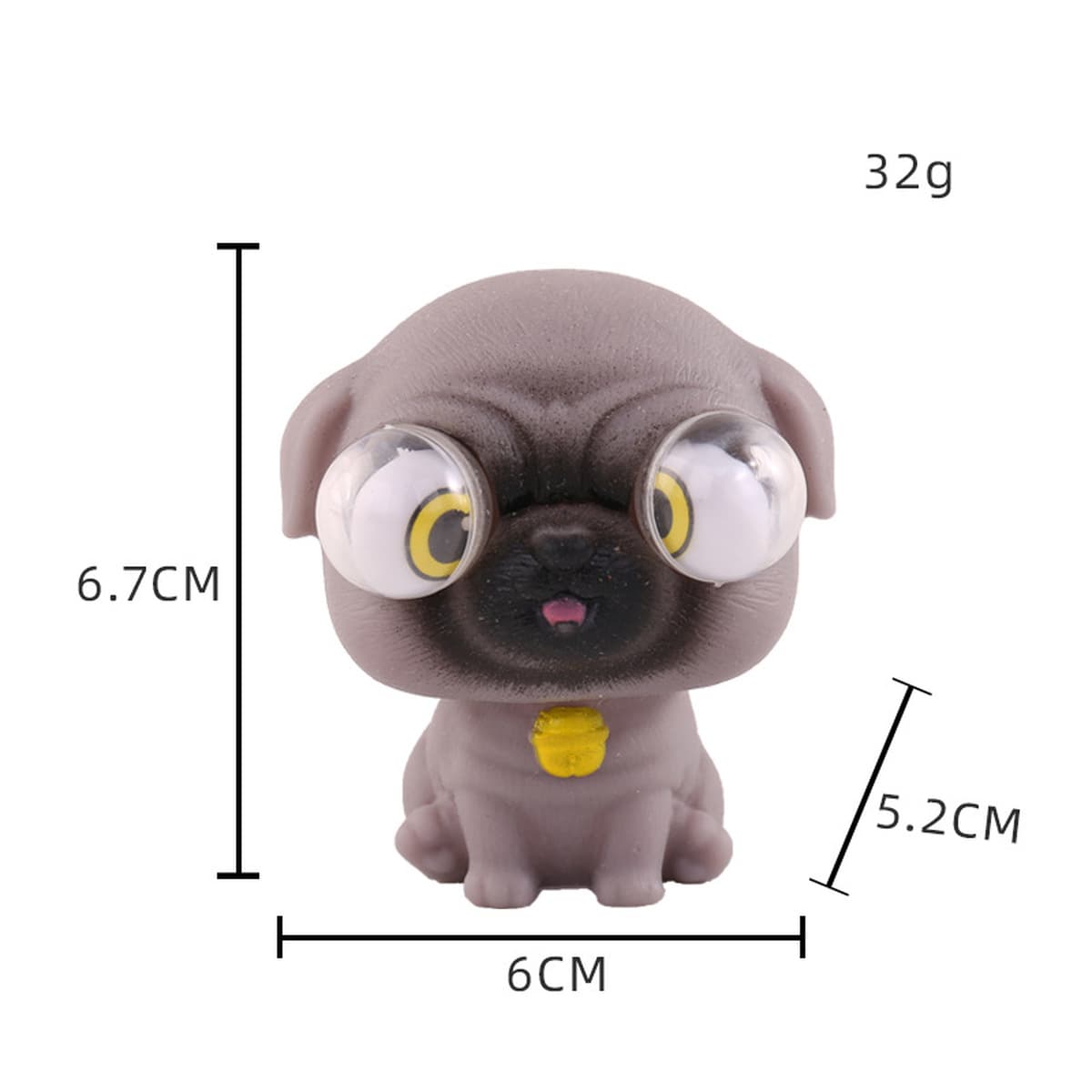 Новая и уникальная игрушка-баг, которая заставляет глаза вылезать из орбит, игрушка-мультяшная игрушка для снятия стресса,...