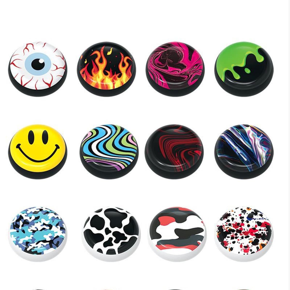 Трансграничная декомпрессионная игрушка PopSockets PopPuck Fidget Эластичный магнитный палец распаковать брелок