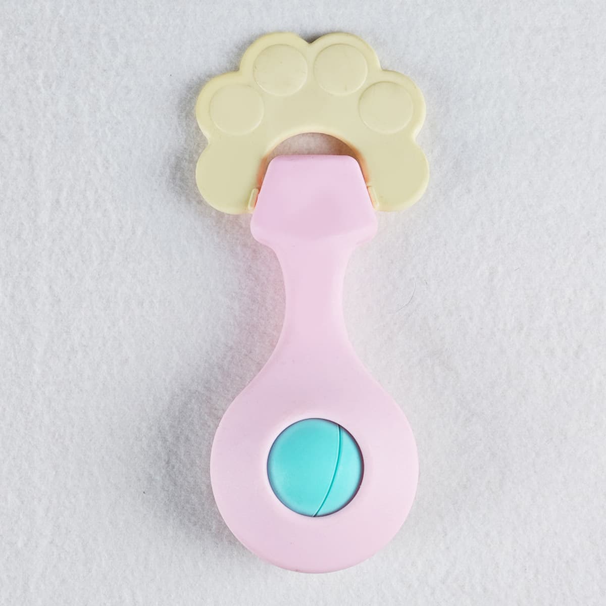 Новая игрушка-погремушка для новорожденных, мягкий резиновый мячик для прорезывания зубов, тренировки захвата, подвеска для...