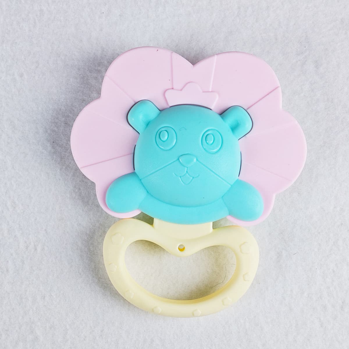 Новая игрушка-погремушка для новорожденных, мягкий резиновый мячик для прорезывания зубов, тренировки захвата, подвеска для...