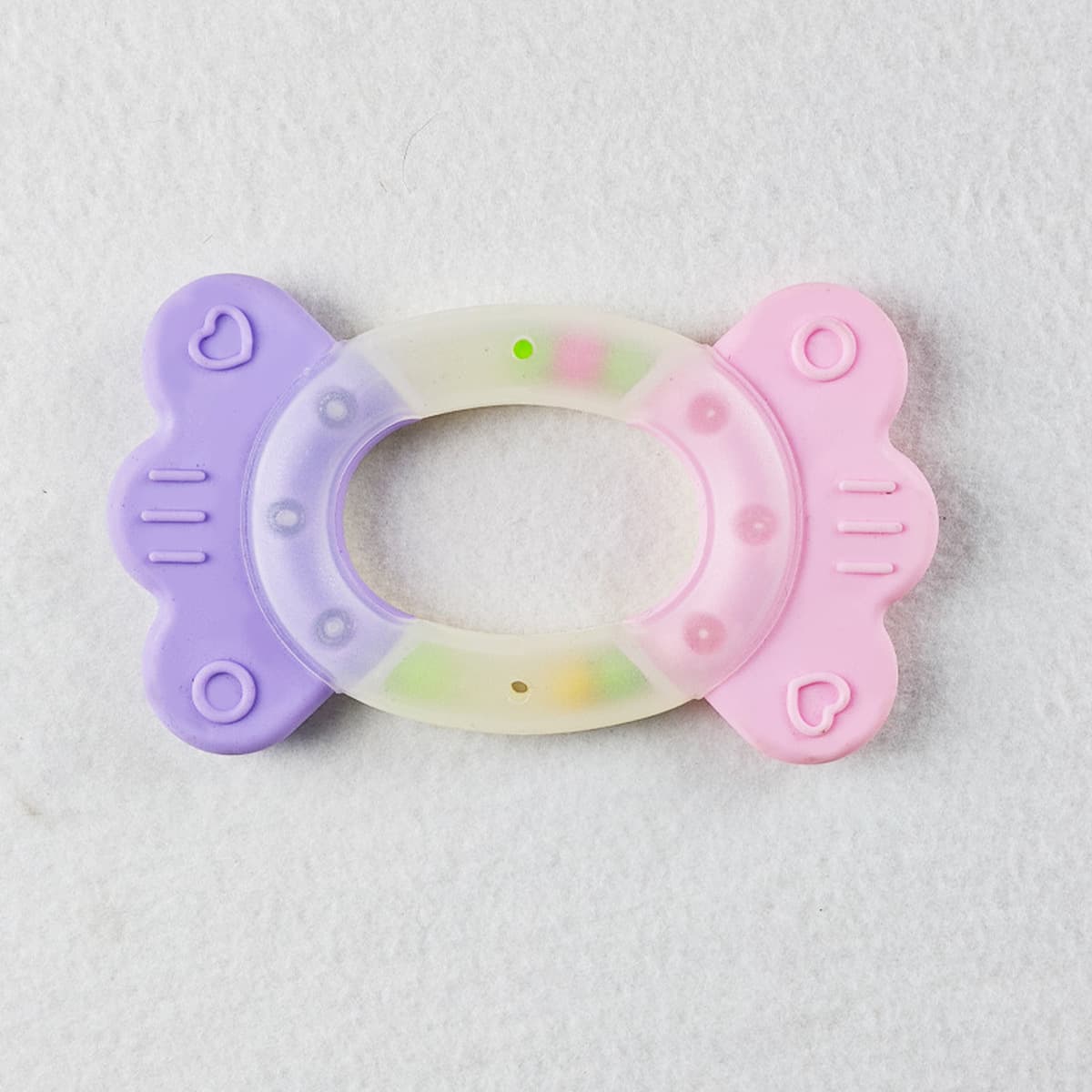 Новая игрушка-погремушка для новорожденных, мягкий резиновый мячик для прорезывания зубов, тренировки захвата, подвеска для...