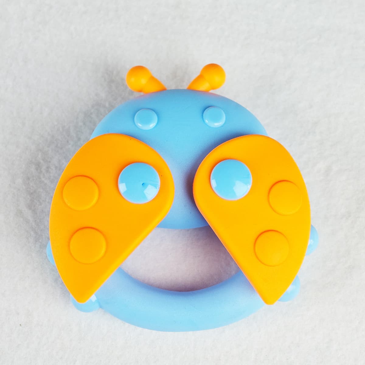 Новая игрушка-погремушка для новорожденных, мягкий резиновый мячик для прорезывания зубов, тренировки захвата, подвеска для...