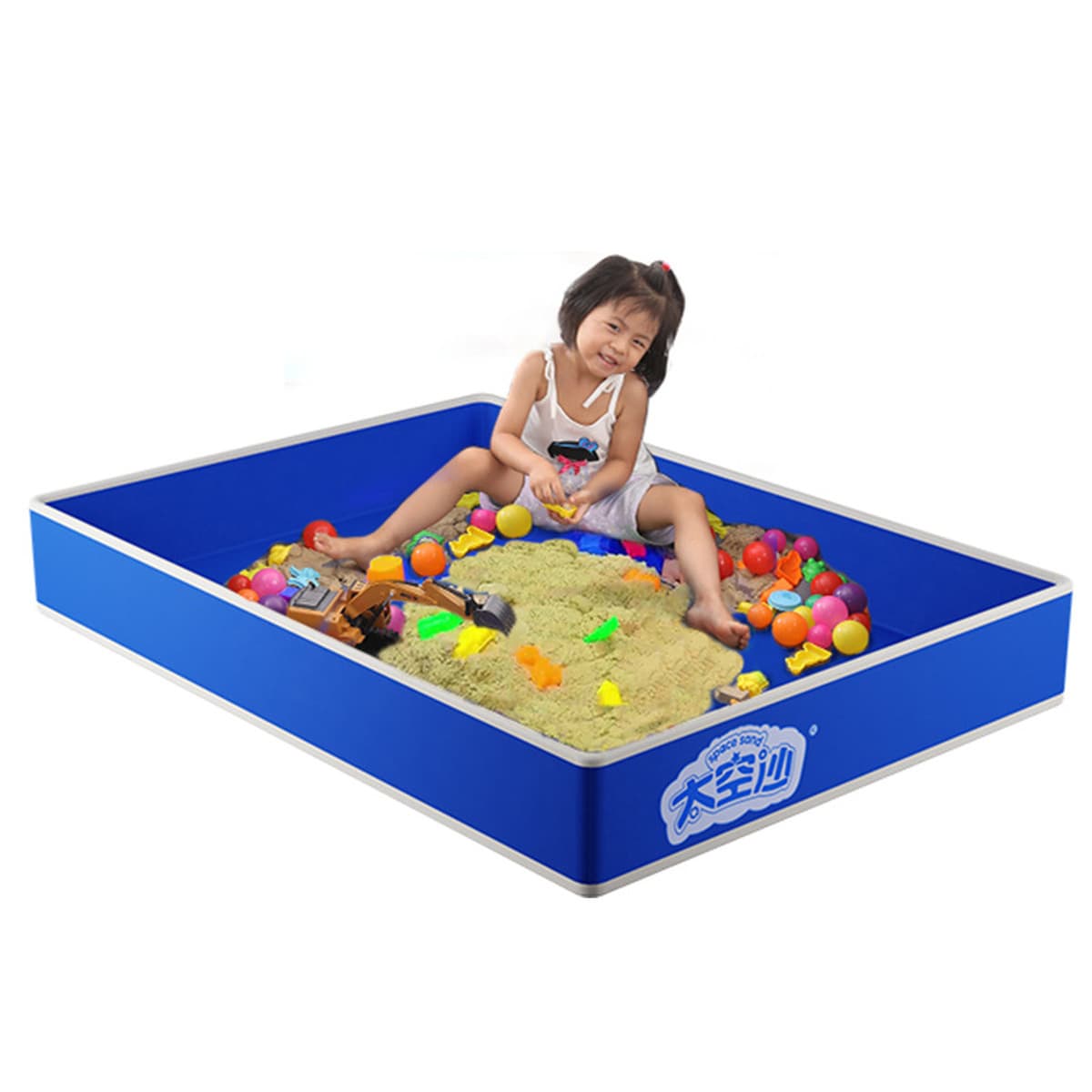 Космическая игрушка песочница детская игра песочный ящик для хранения утолщенных чемодан с крышкой нетканый пластиковый...
