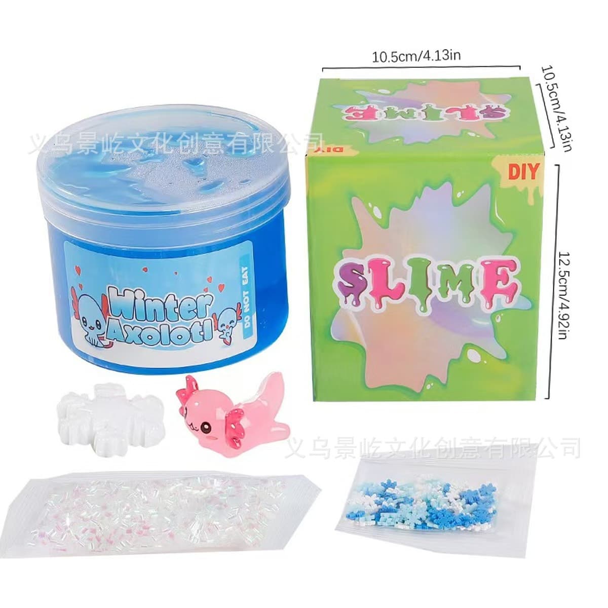 Новый набор желтого масла грязи слизи Корова клей slime kit хлопчатобумажная глина diy игрушка подарочная коробка набор