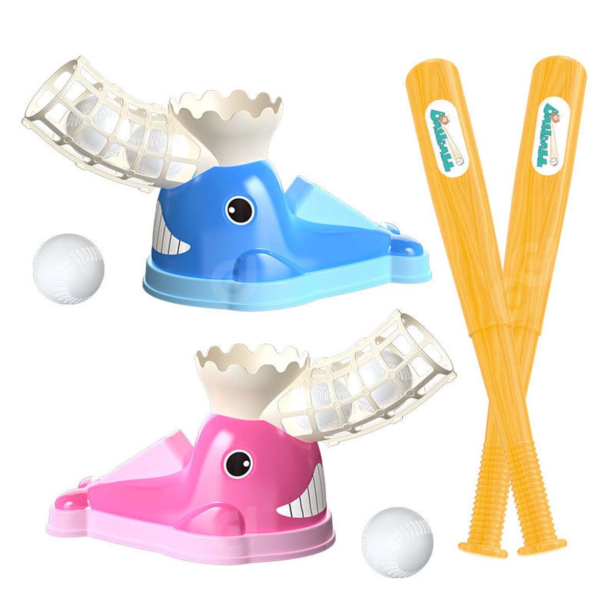 Детские игрушки Веселый кит Бейсбол пусковая установка для ног Игрушка Набор для родителей и детей Крытый спорт на открытом...