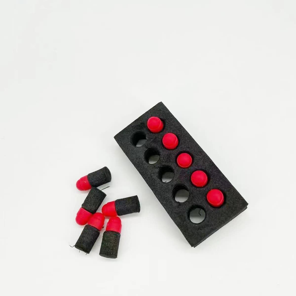 Glock Мягкая Пуля EVA Мягкая резиновая оболочка мягкая пуля пистолет десять пуль аксессуары пуля EVA губка мягкие пули...