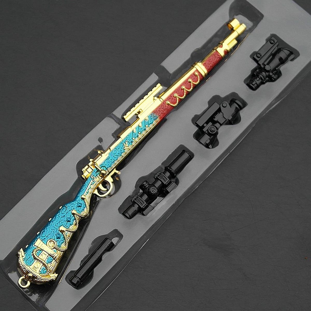 Побег Иисуса и мирное оружие боя M24 AKM M416 98K AWM модель пистолета кожа брелок