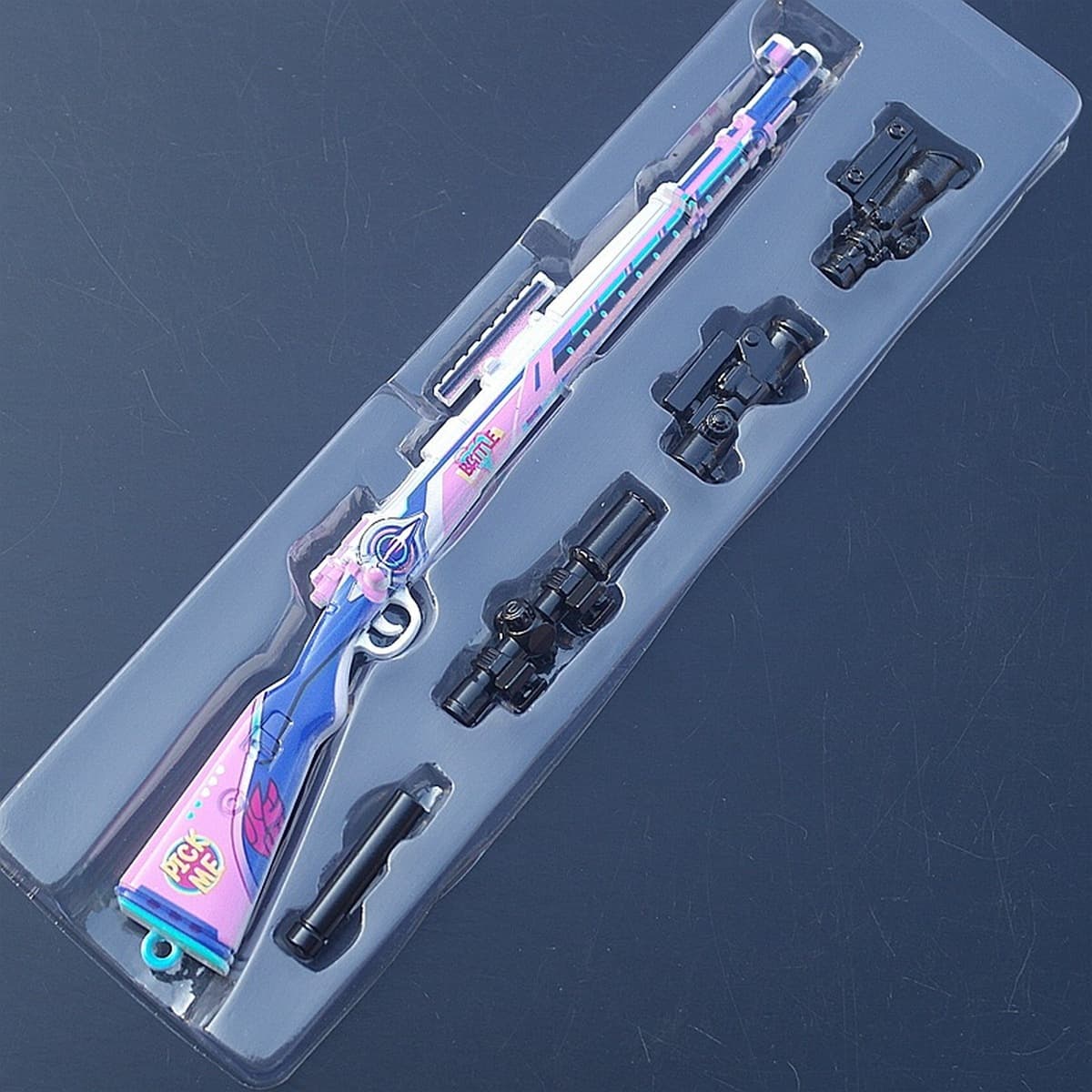 Побег Иисуса и мирное оружие боя M24 AKM M416 98K AWM модель пистолета кожа брелок