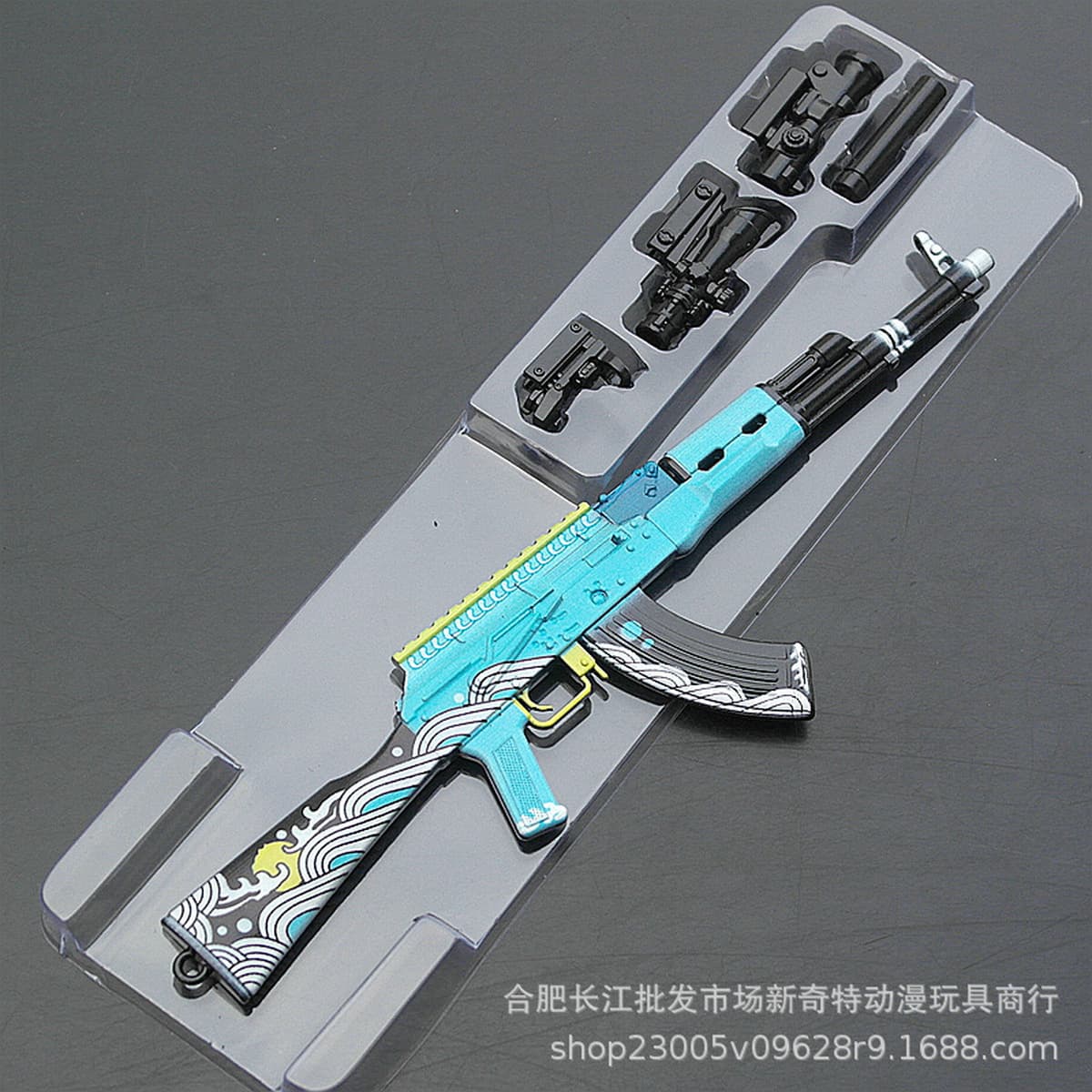 Побег Иисуса и мирное оружие боя M24 AKM M416 98K AWM модель пистолета кожа брелок