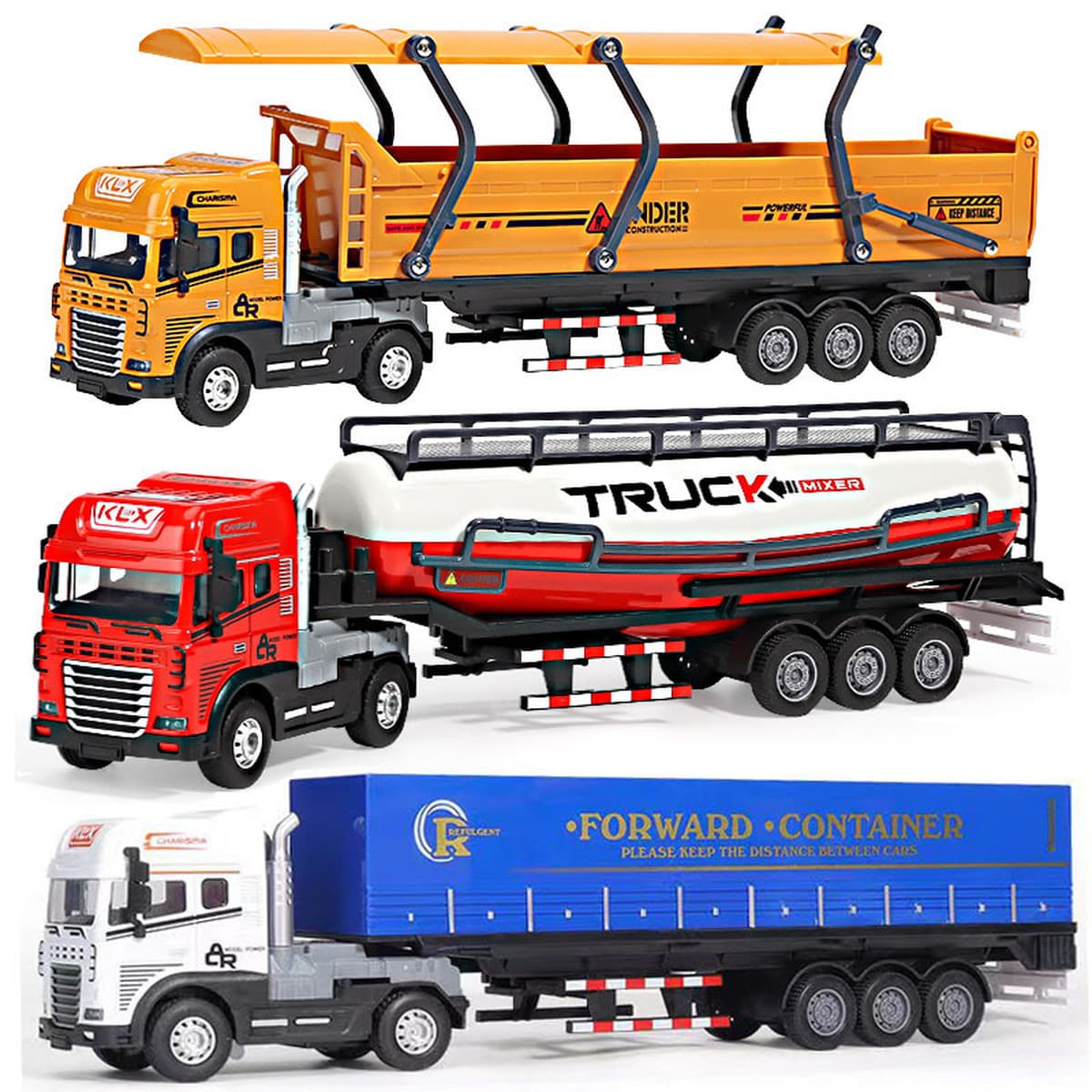 Детский сплав звук и свет полуприцепы инженерный автомобиль тяжелый большой грузовик самосвал транспортный контейнер игрушка...