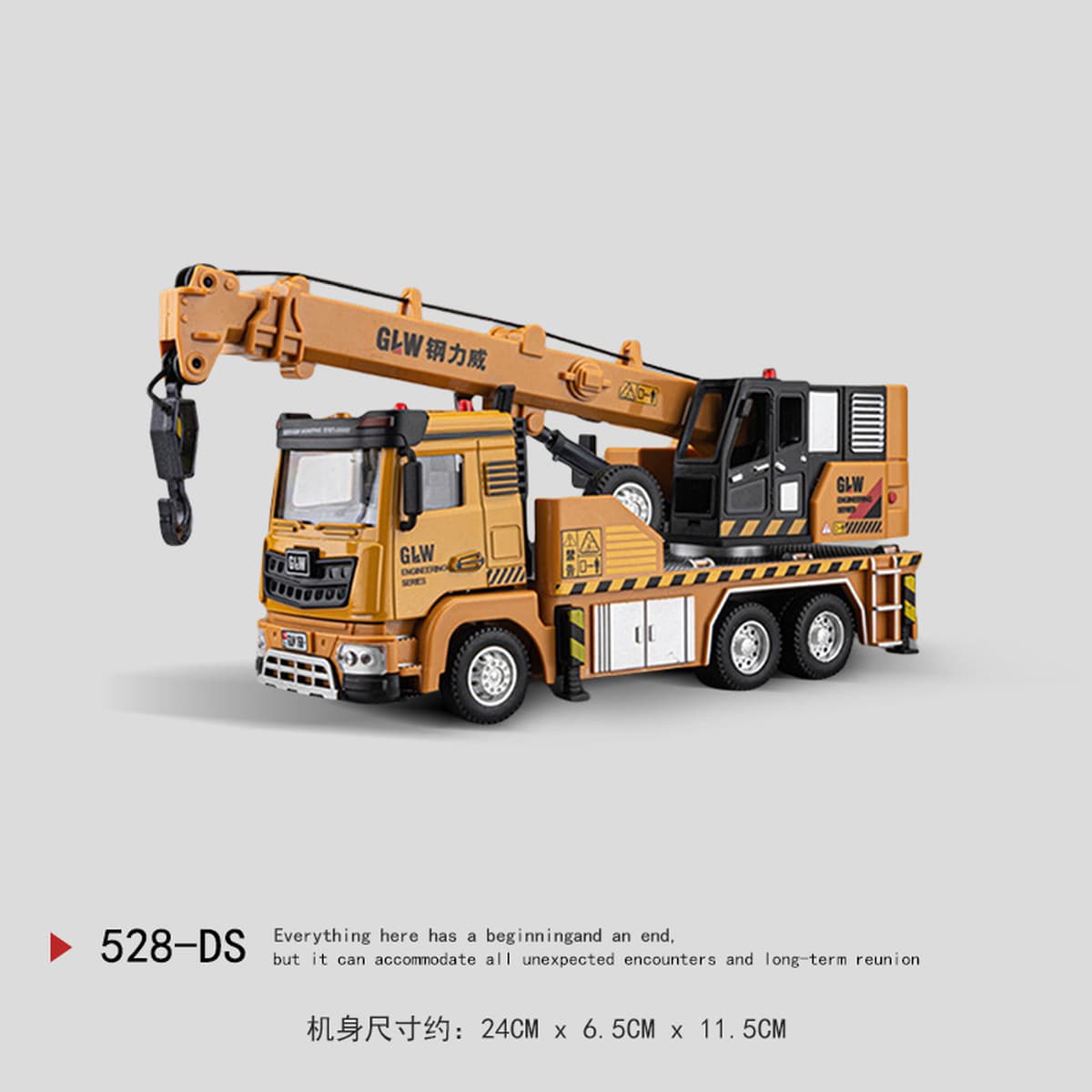 Детская игрушечная машинка из сплава, имитация большого экскаватора, модель самосвала, игрушка-транспорт для мальчиков,...