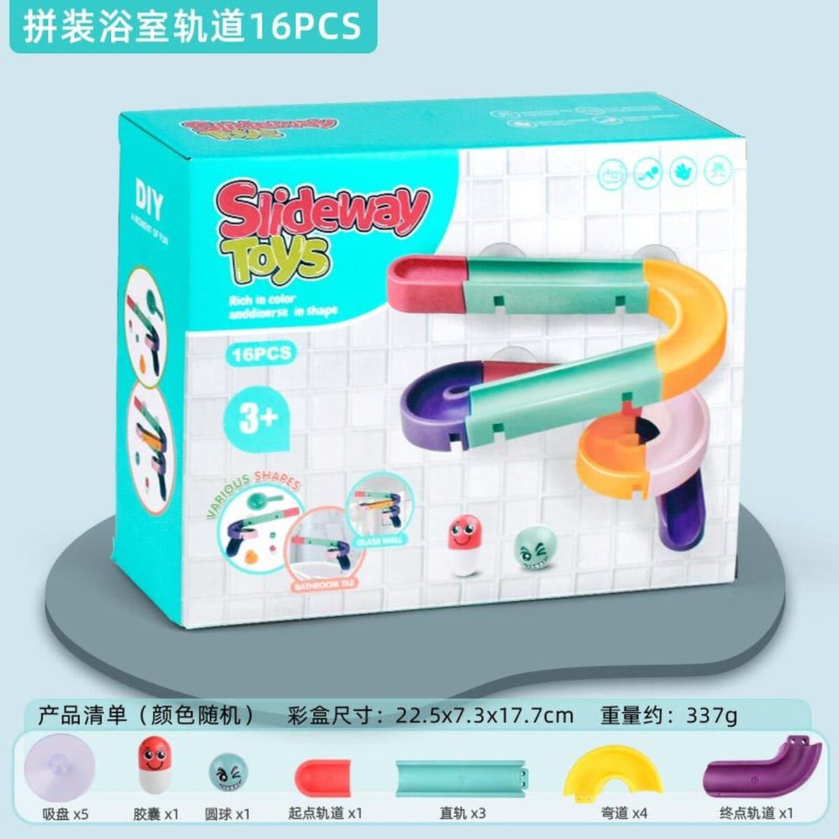 Детские развивающие водные игрушки для купания, набор для самостоятельной сборки, игрушки для ванной, игрушки для купания...