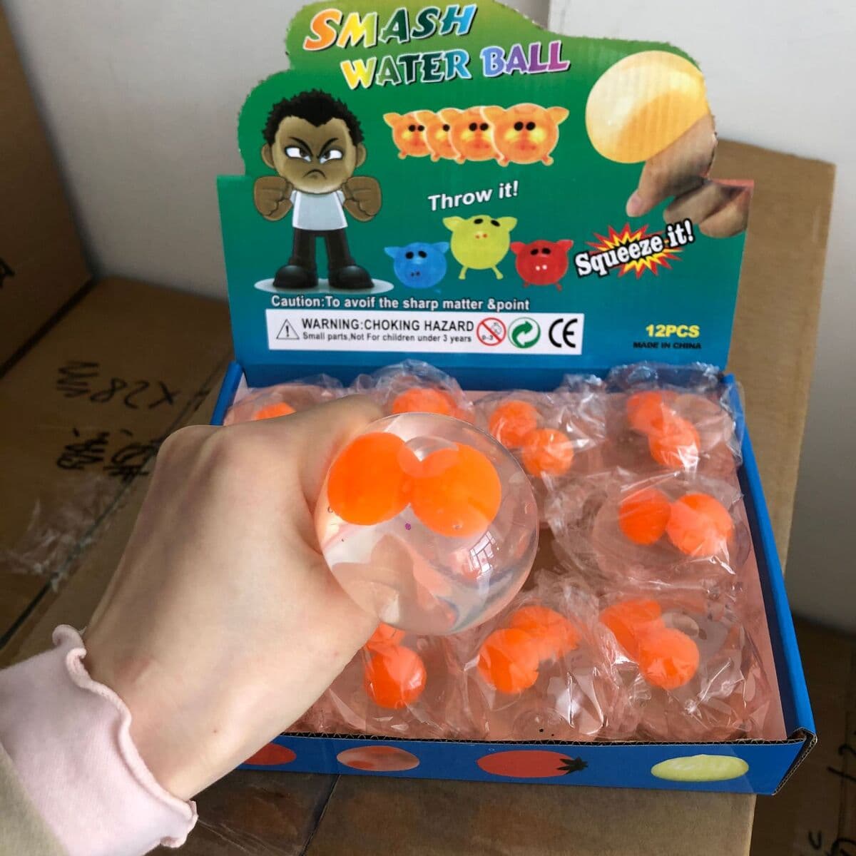 Pinch Le Двойной желток Яйцо Декомпрессионный шар Вентиляционное отверстие Водяной шар Томат Фрукты Вентиляционный шар...