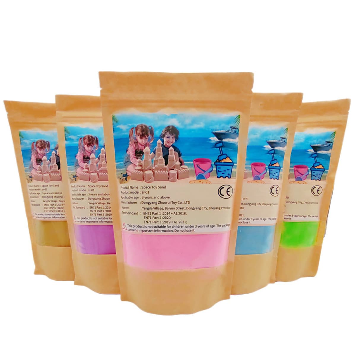 Прямые поставки с фабрики: детский игрушечный песок, цветной песок Power Color, магический динамический песок Mars, 1 кг,...