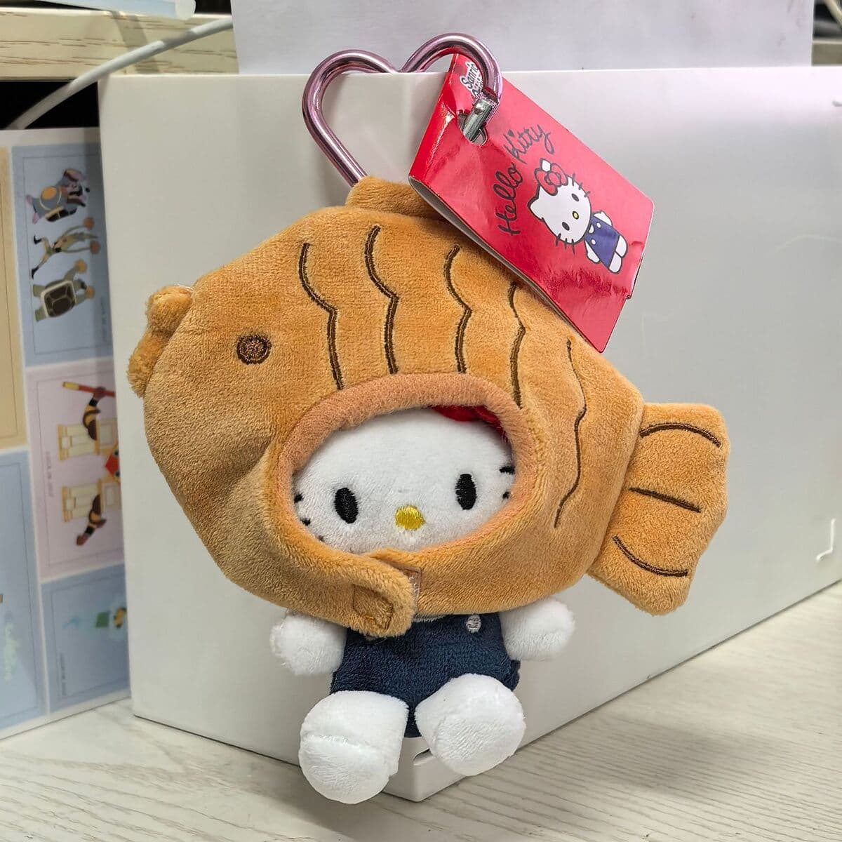 Любовь hellokitty кукла брелок подвеска подарочная сумка плюшевая милая кукла подвеска милая