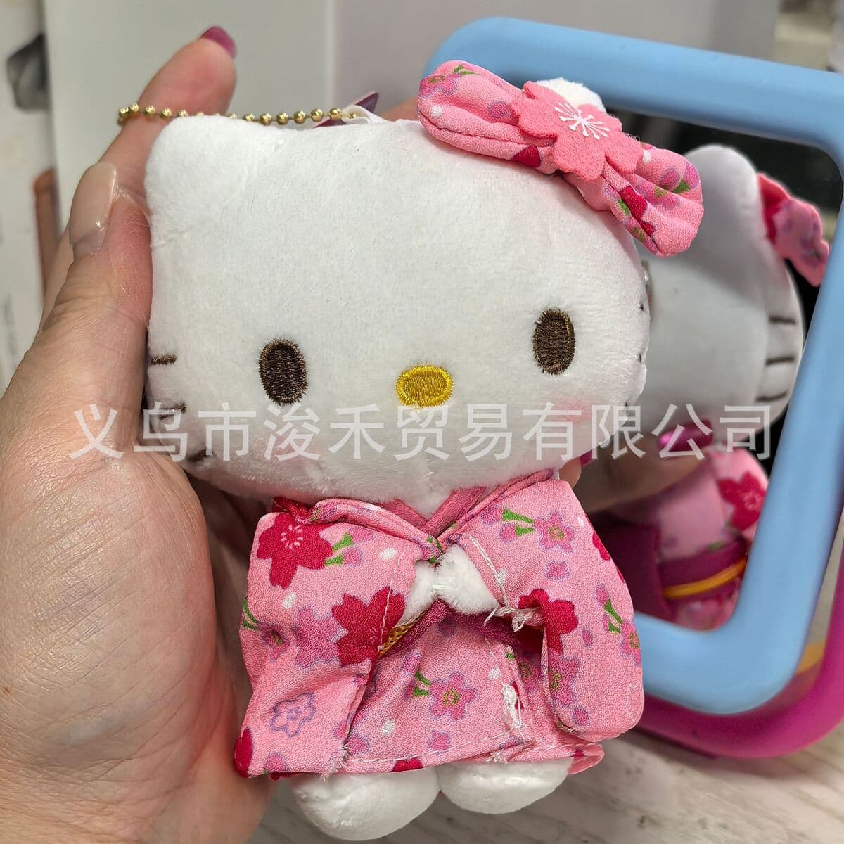 Любовь hellokitty кукла брелок подвеска подарочная сумка плюшевая милая кукла подвеска милая