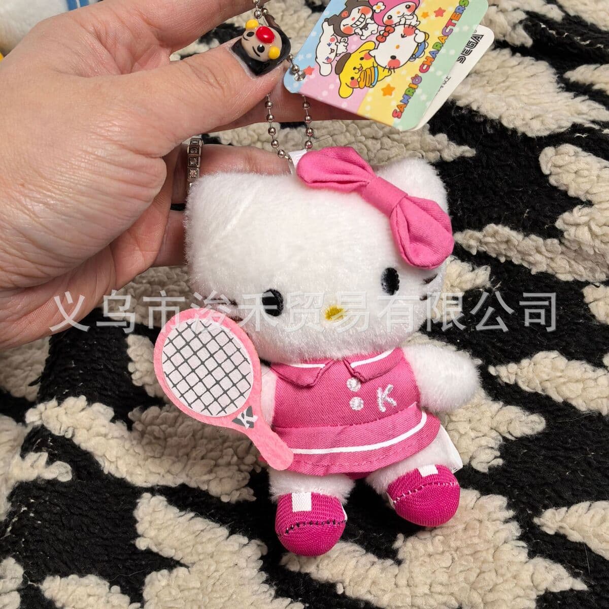 Любовь hellokitty кукла брелок подвеска подарочная сумка плюшевая милая кукла подвеска милая