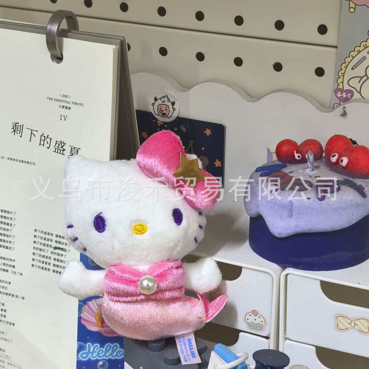 Любовь hellokitty кукла брелок подвеска подарочная сумка плюшевая милая кукла подвеска милая