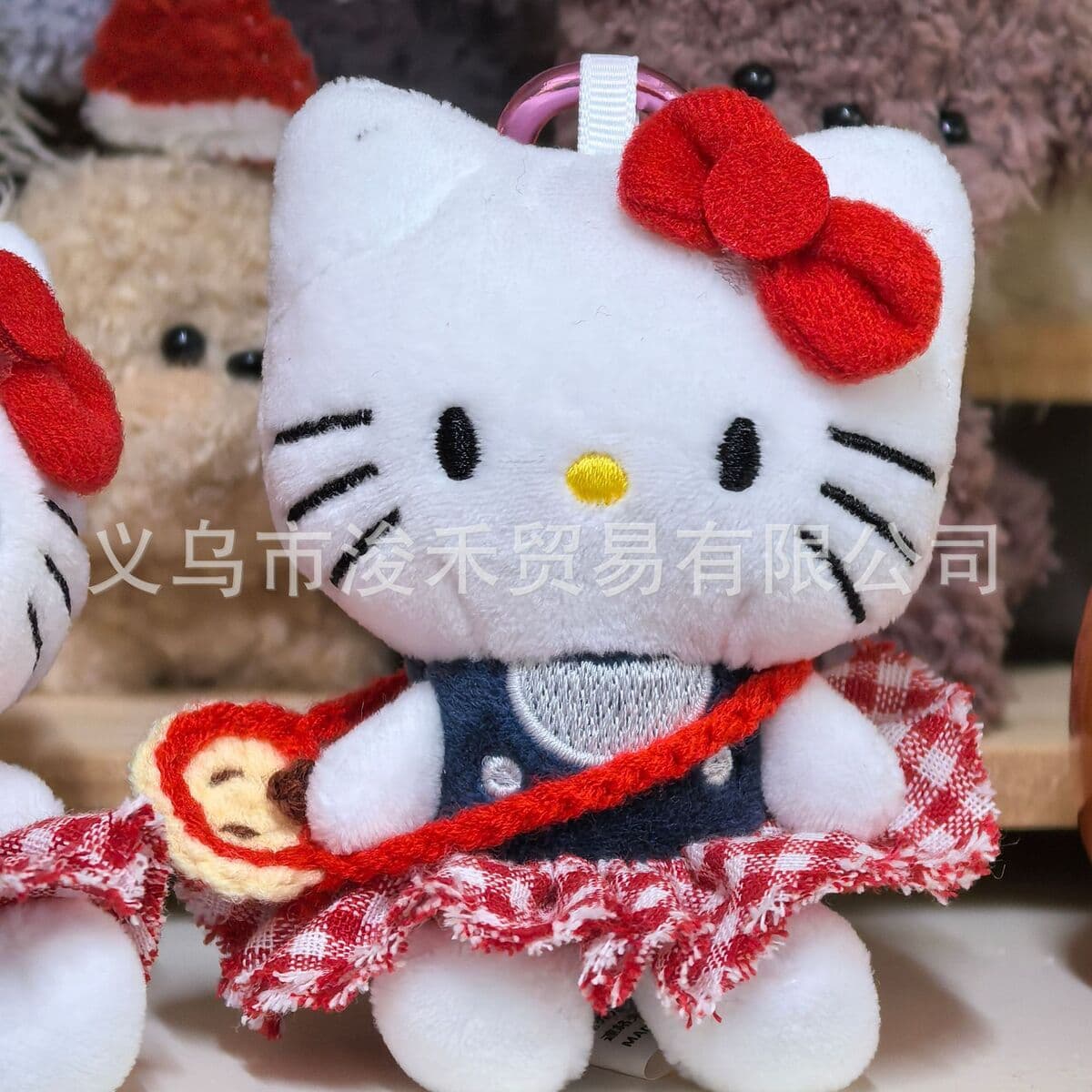 Любовь hellokitty кукла брелок подвеска подарочная сумка плюшевая милая кукла подвеска милая