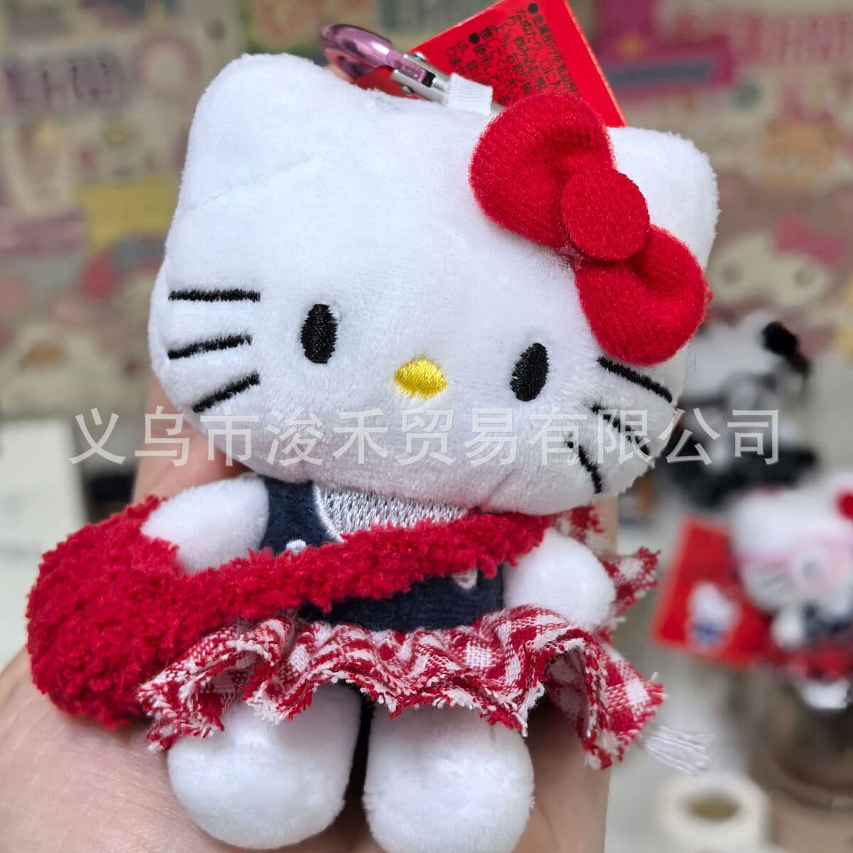 Любовь hellokitty кукла брелок подвеска подарочная сумка плюшевая милая кукла подвеска милая