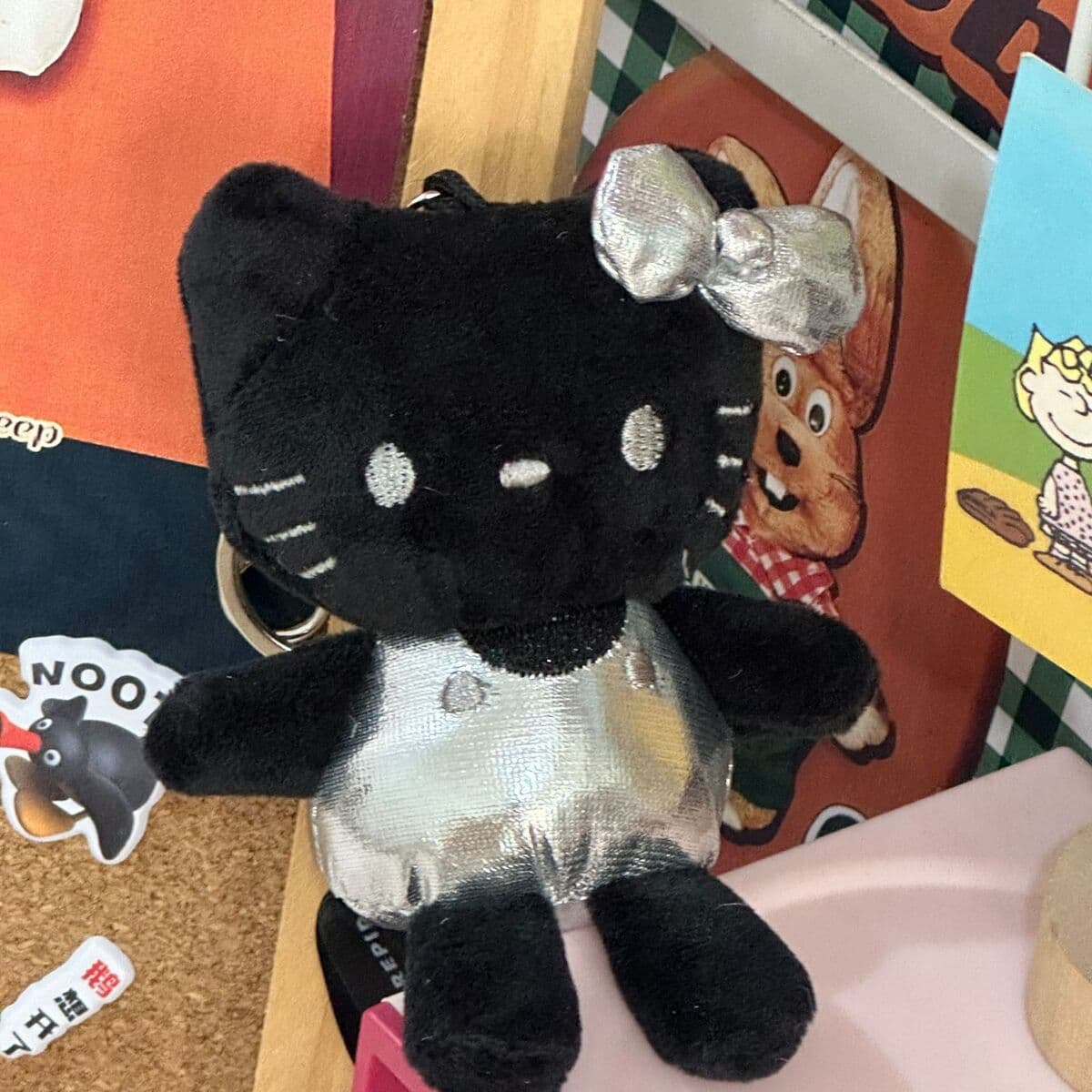 Любовь hellokitty кукла брелок подвеска подарочная сумка плюшевая милая кукла подвеска милая