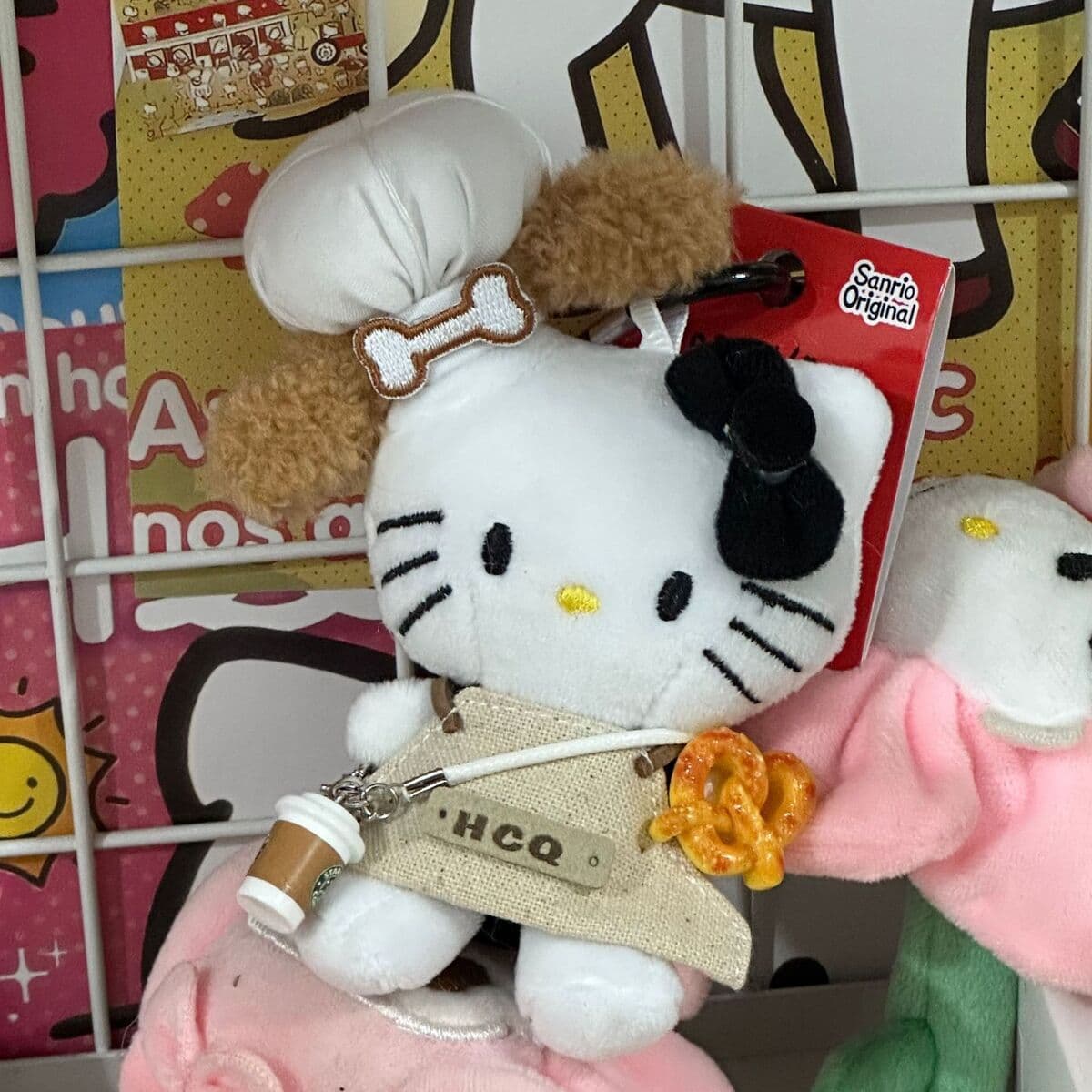 Любовь hellokitty кукла брелок подвеска подарочная сумка плюшевая милая кукла подвеска милая