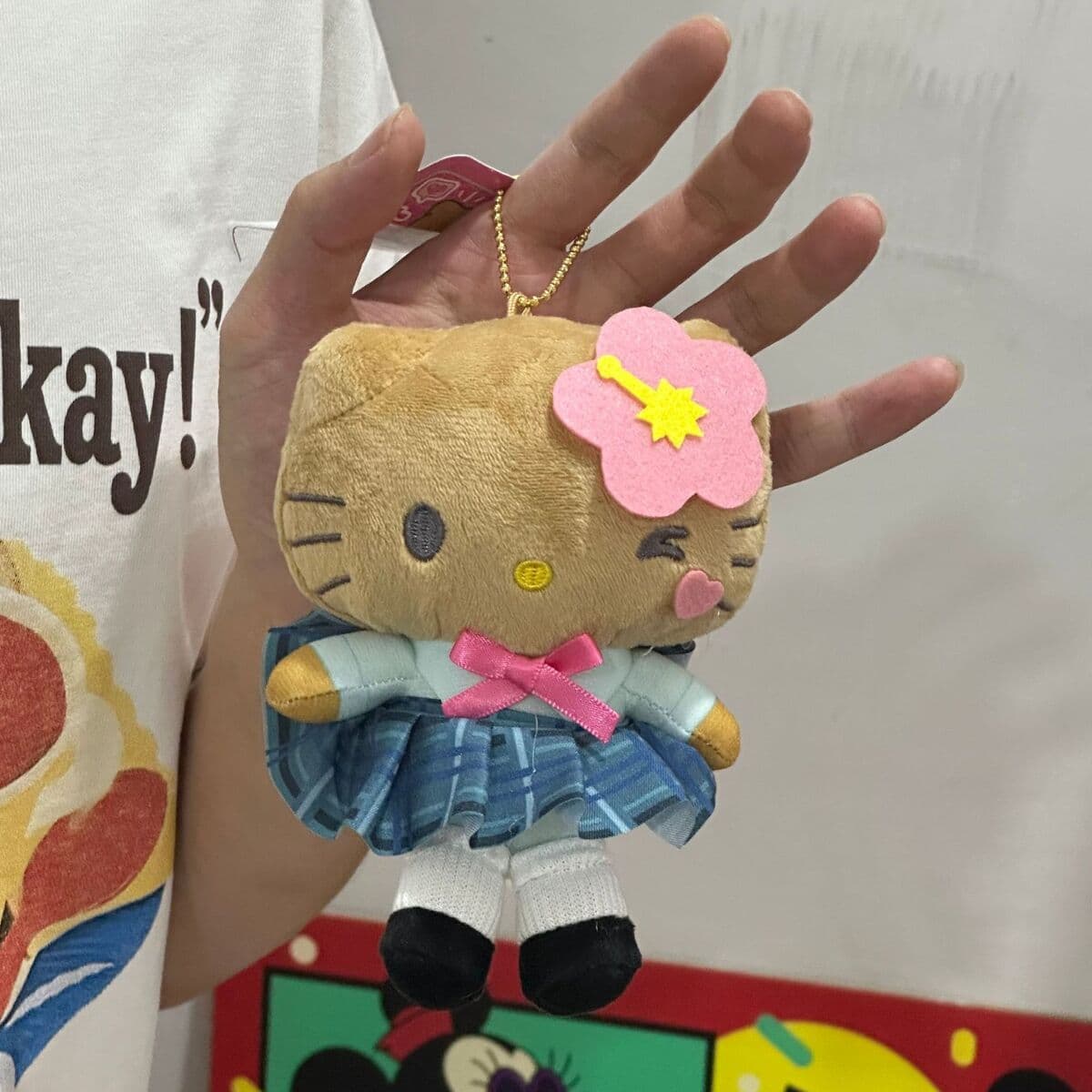 Любовь hellokitty кукла брелок подвеска подарочная сумка плюшевая милая кукла подвеска милая