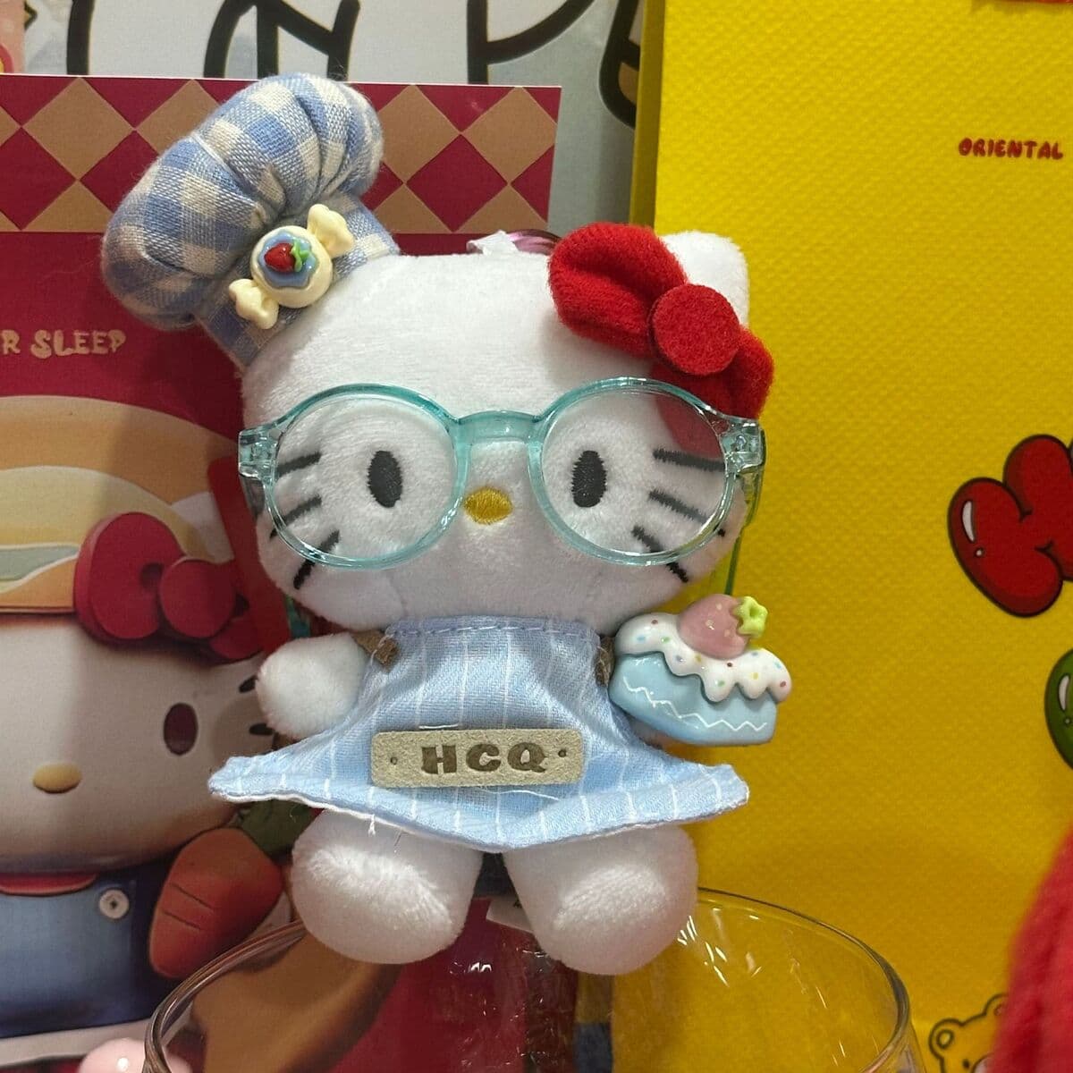 Любовь hellokitty кукла брелок подвеска подарочная сумка плюшевая милая кукла подвеска милая