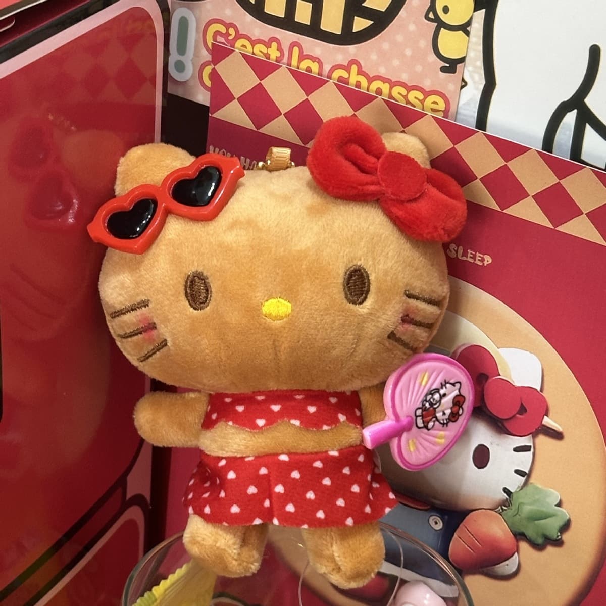 Любовь hellokitty кукла брелок подвеска подарочная сумка плюшевая милая кукла подвеска милая