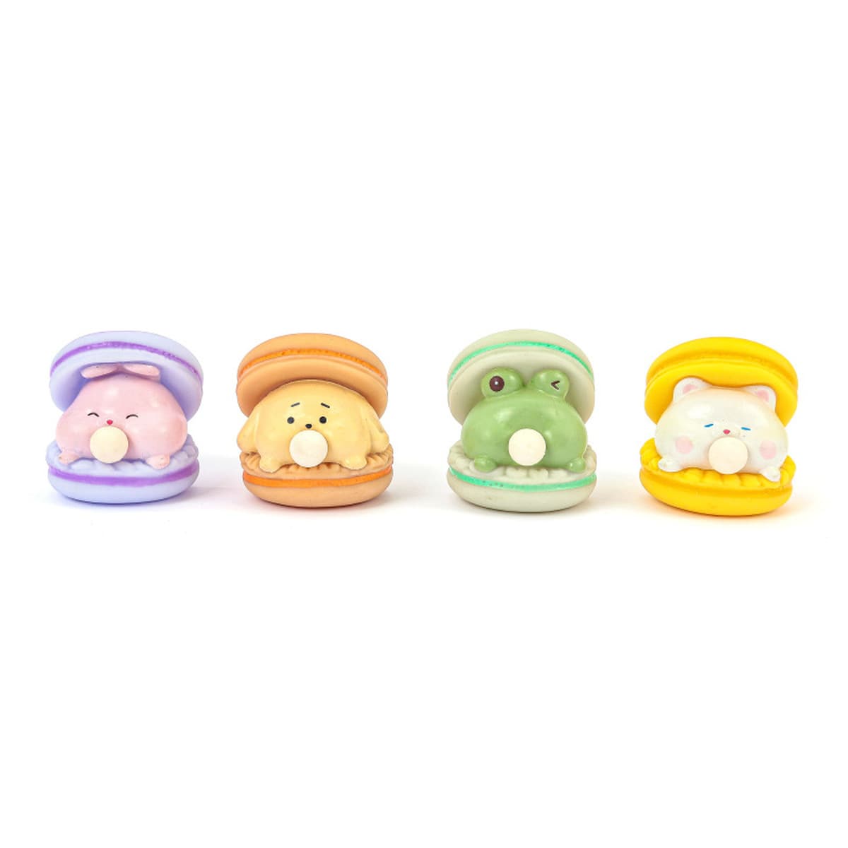 Трансграничный пузырь Макарон плюет пузырь декомпрессия офисной украшения креативный мультфильм милый щепотка игрушки