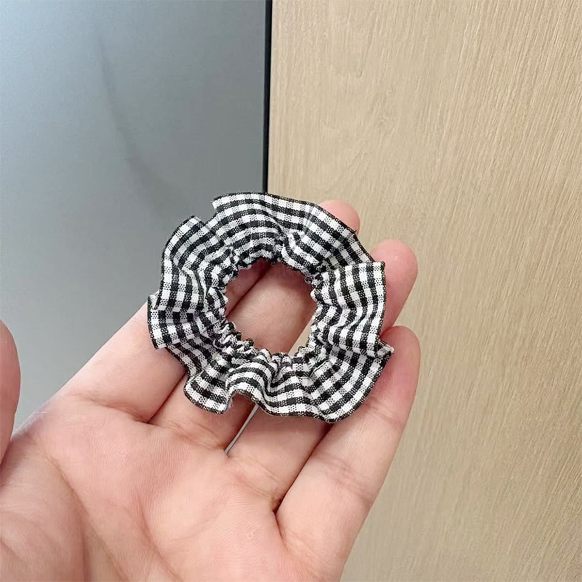 Милая мини-холщовая сумка, плюшевая кукла, клетчатая сумка, кукла West Highland, аксессуары для щенков, клетчатая юбка,...