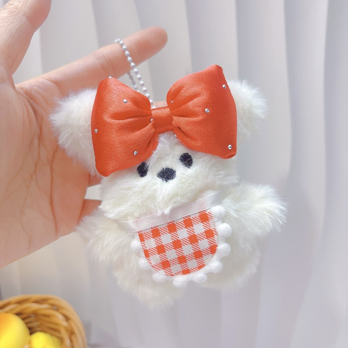 Популярный пищащий плюшевый брелок-подвеска в виде милого котенка, игрушка для автоматов с игрушками, плюшевая кукла