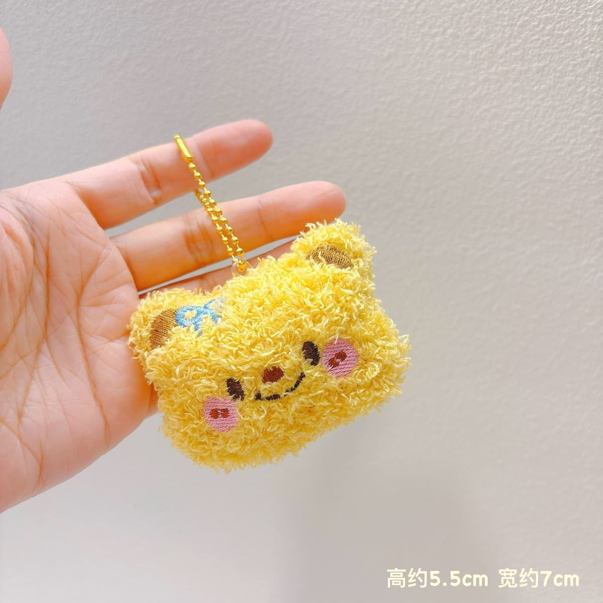 Популярный пищащий плюшевый брелок-подвеска в виде милого котенка, игрушка для автоматов с игрушками, плюшевая кукла