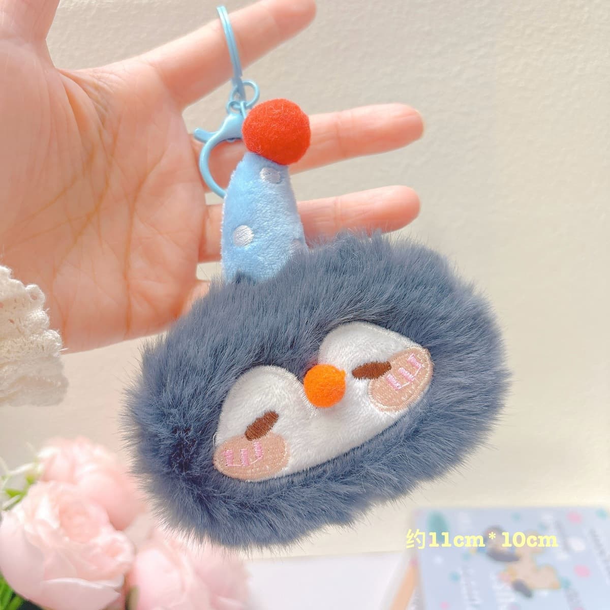 Популярный пищащий плюшевый брелок-подвеска в виде милого котенка, игрушка для автоматов с игрушками, плюшевая кукла