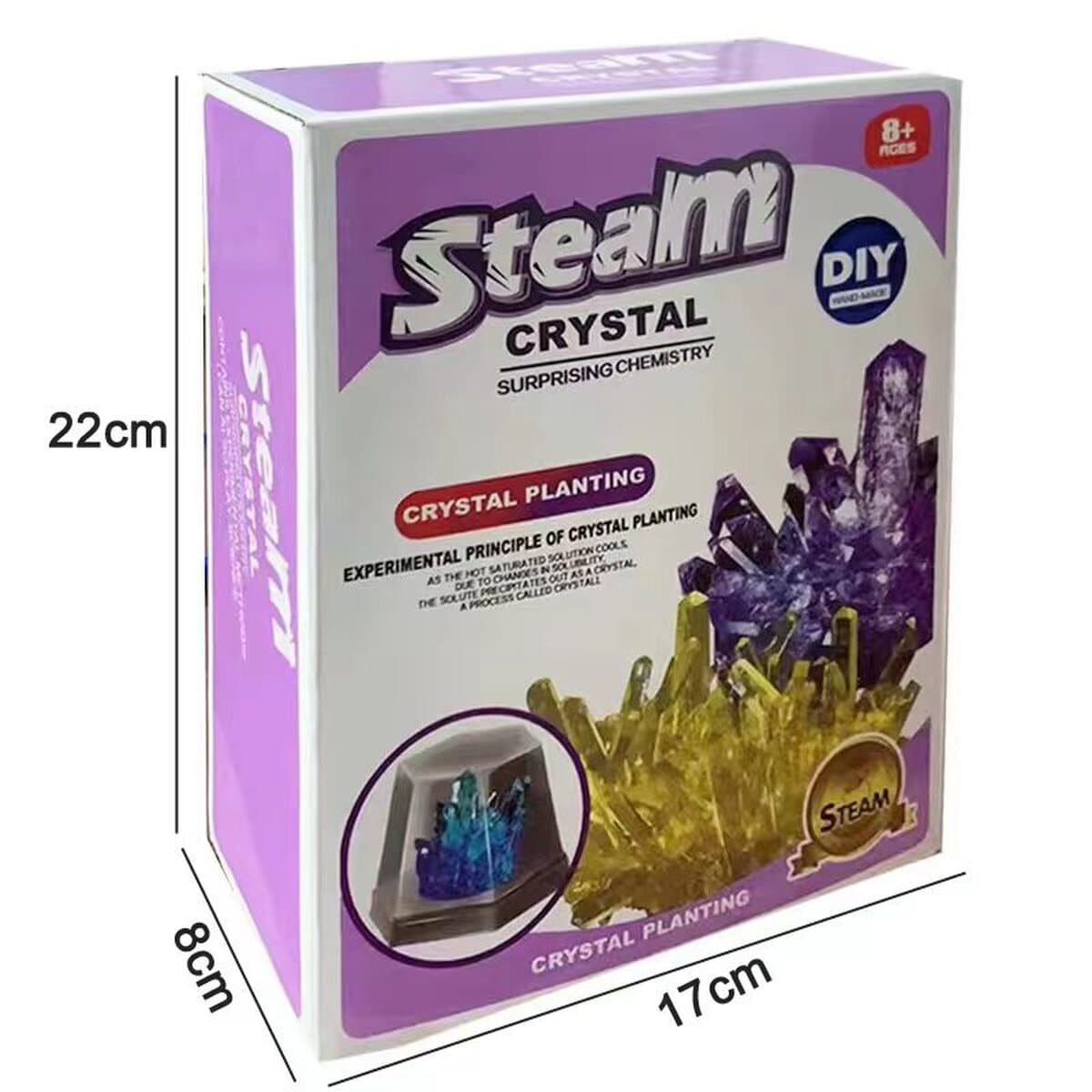 Набор для выращивания кристаллов, экспериментальный набор для роста кристаллов, детские научные игрушки ручной работы для...