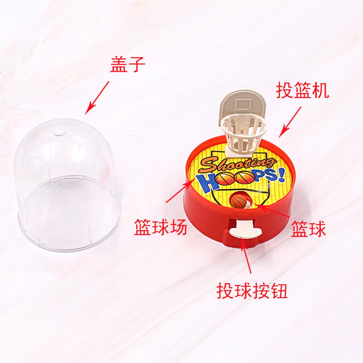 Мини портативный Баскетбол Palm баскетбольный автомат для стрельбы детская развивающая настольная игрушка Подарочный киоск...